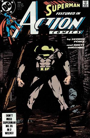 Action Comics #644 cover