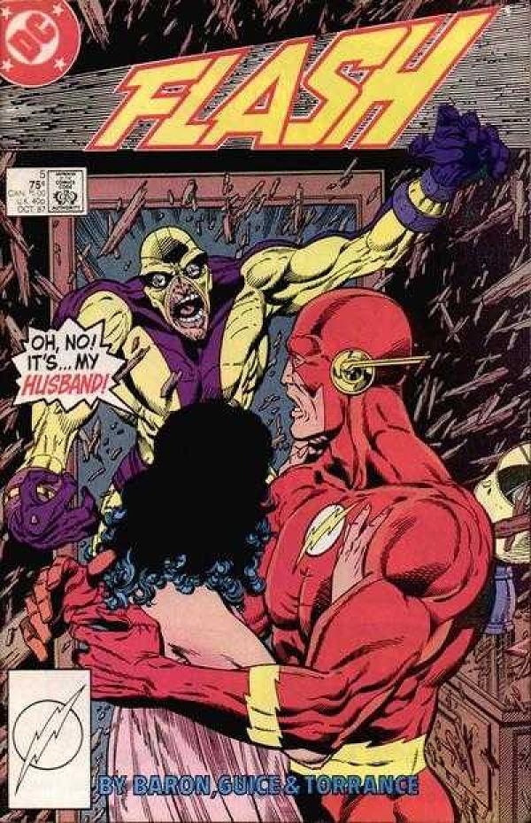 The Flash #5 null cover