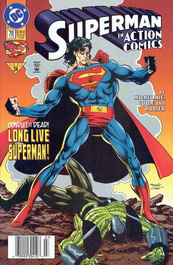 Action Comics #711 cover