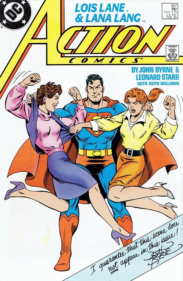 Action Comics #597 null cover