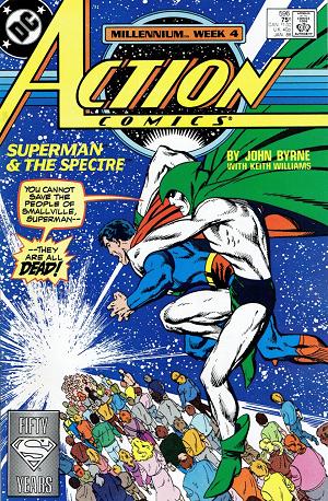 Action Comics #596 cover