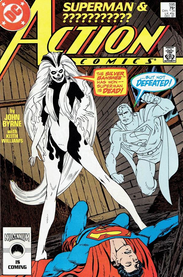 Action Comics #595 null cover