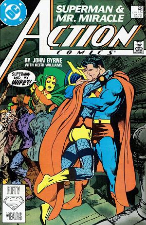 Action Comics #593 cover