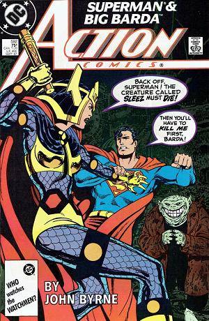 Action Comics #592 cover