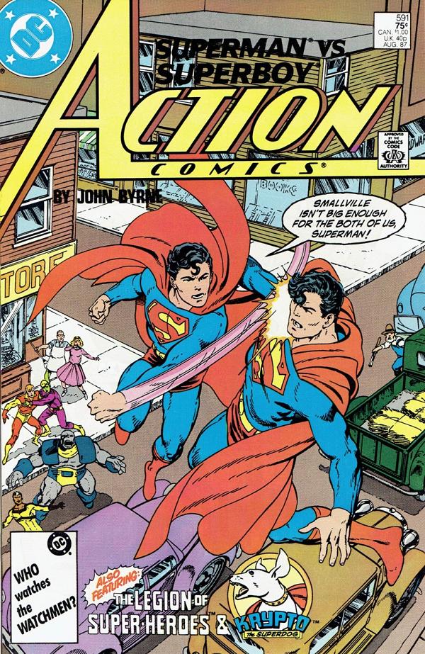 Action Comics #591 null cover