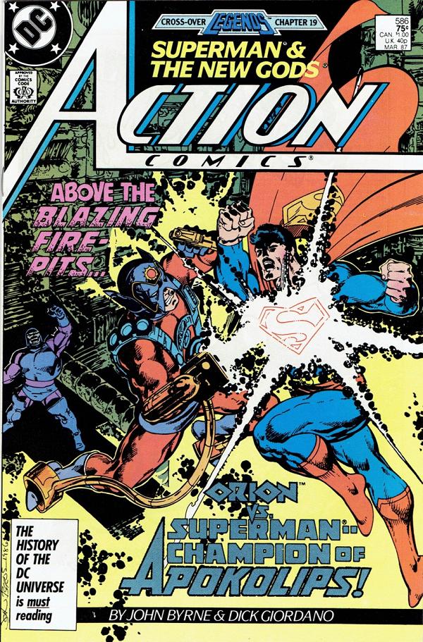 Action Comics #586 null cover