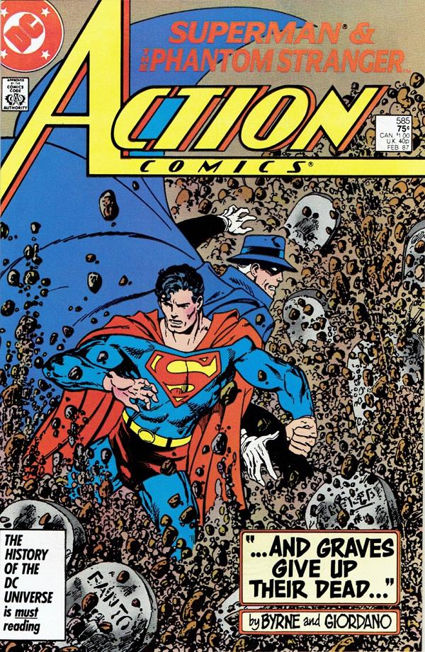 Action Comics #585 null cover