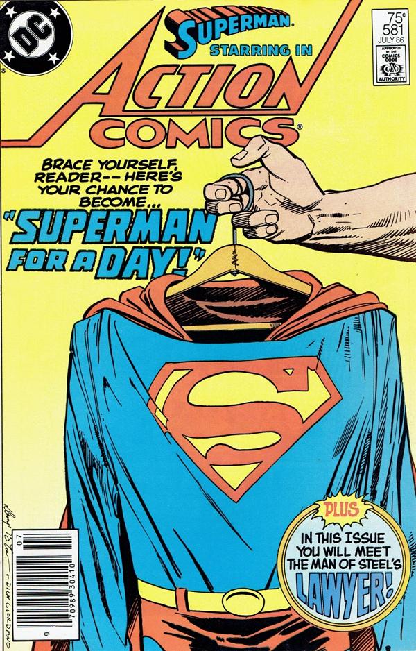 Action Comics #581 null cover