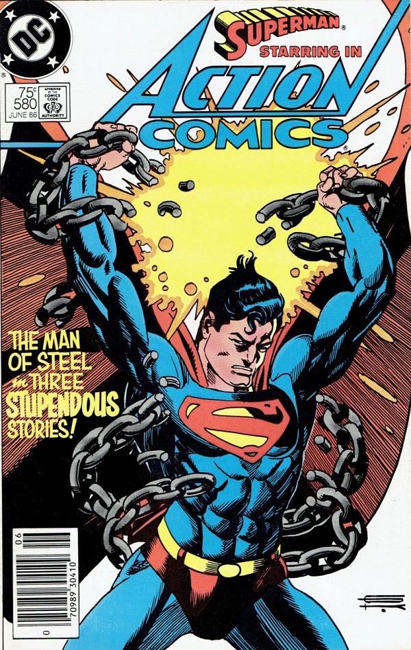 Action Comics #580 null cover