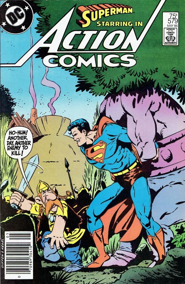 Action Comics #579 null cover