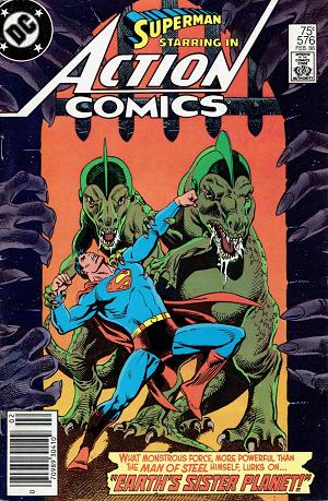 Action Comics #576 cover
