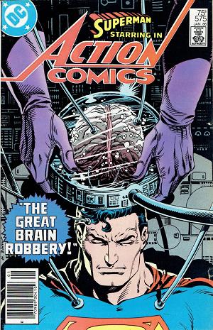 Action Comics #575 cover