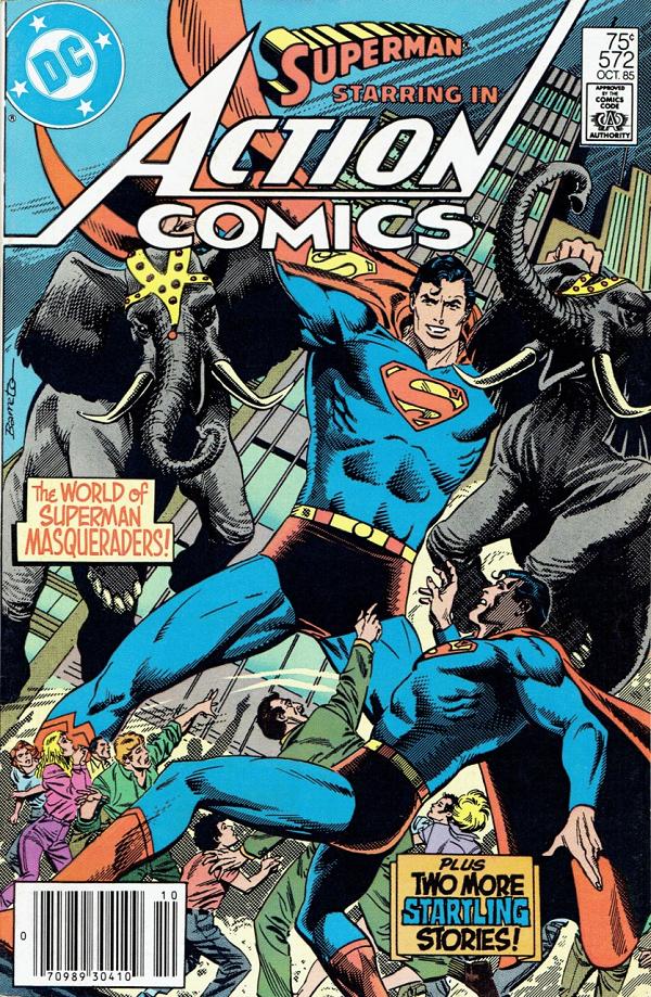 Action Comics #572 null cover
