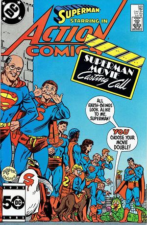 Action Comics #569 cover