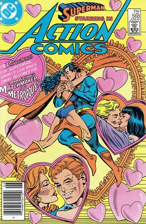 Action Comics #568 cover