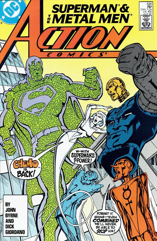 Action Comics #590 null cover