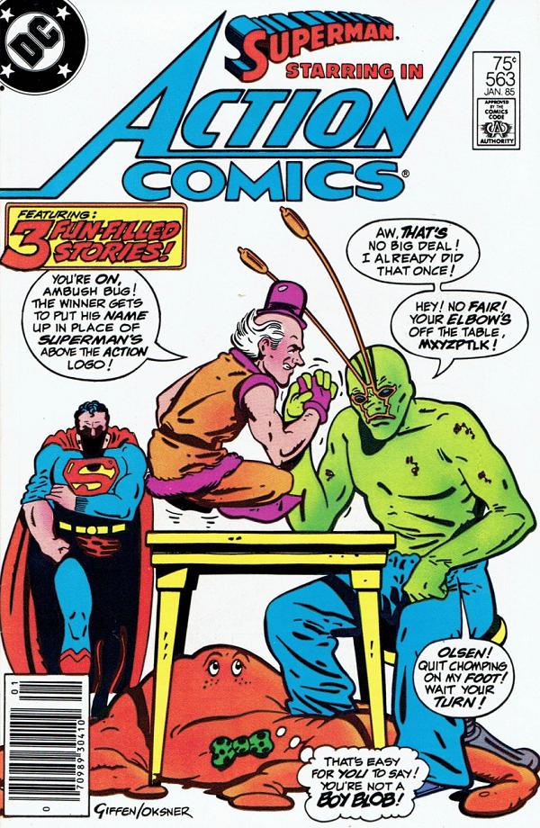 Action Comics #563 null cover