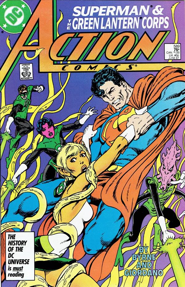 Action Comics #589 null cover