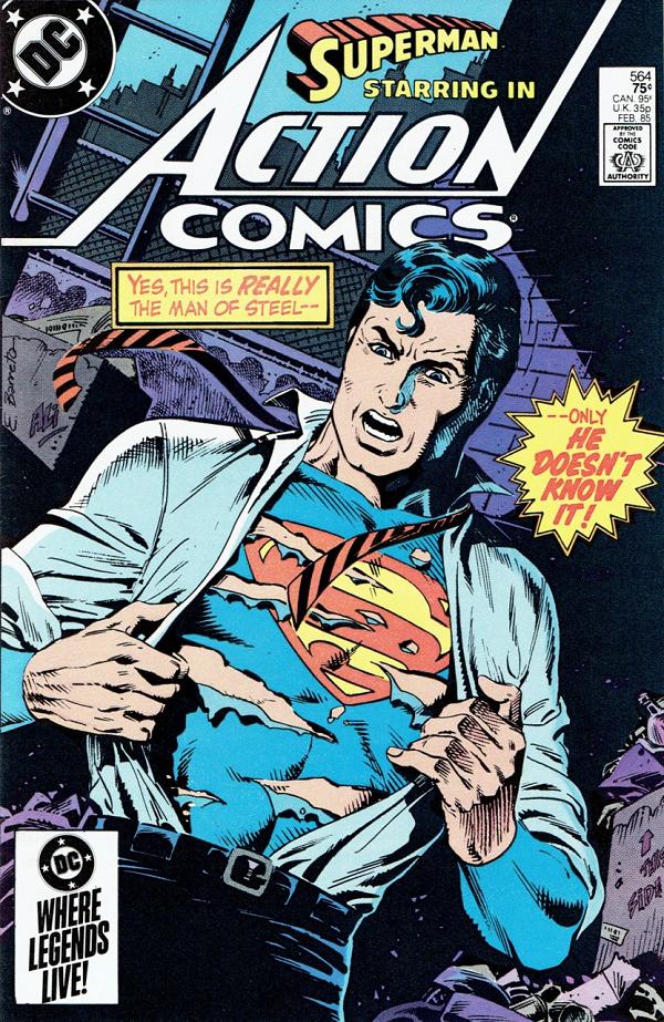 Action Comics #564 null cover