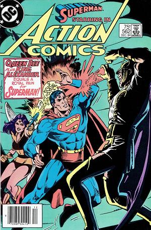 Action Comics #562 cover
