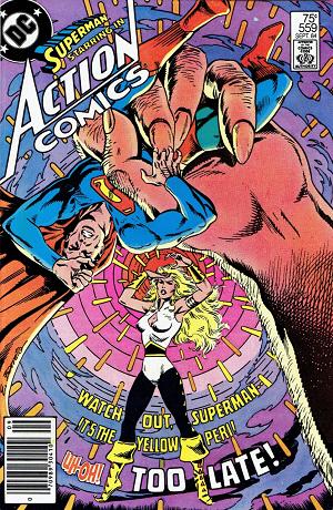 Action Comics #559 cover