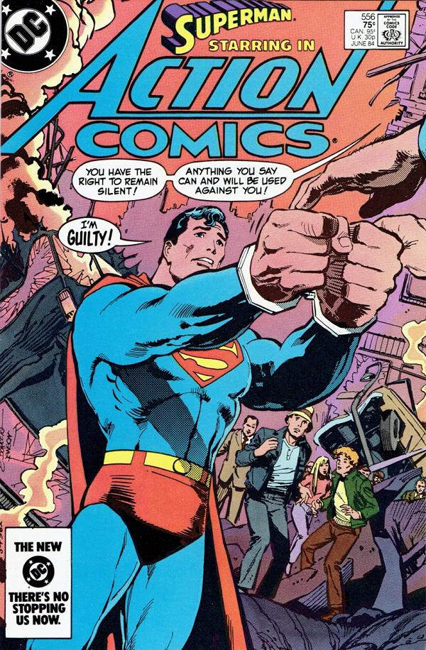Action Comics #556 null cover