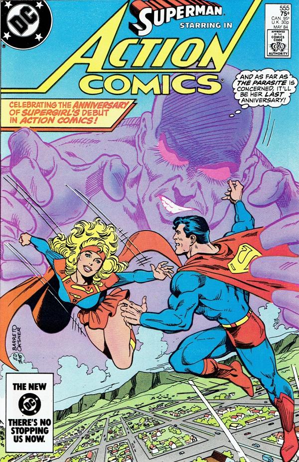 Action Comics #555 null cover