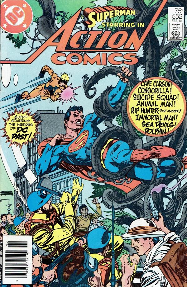 Action Comics #552 null cover
