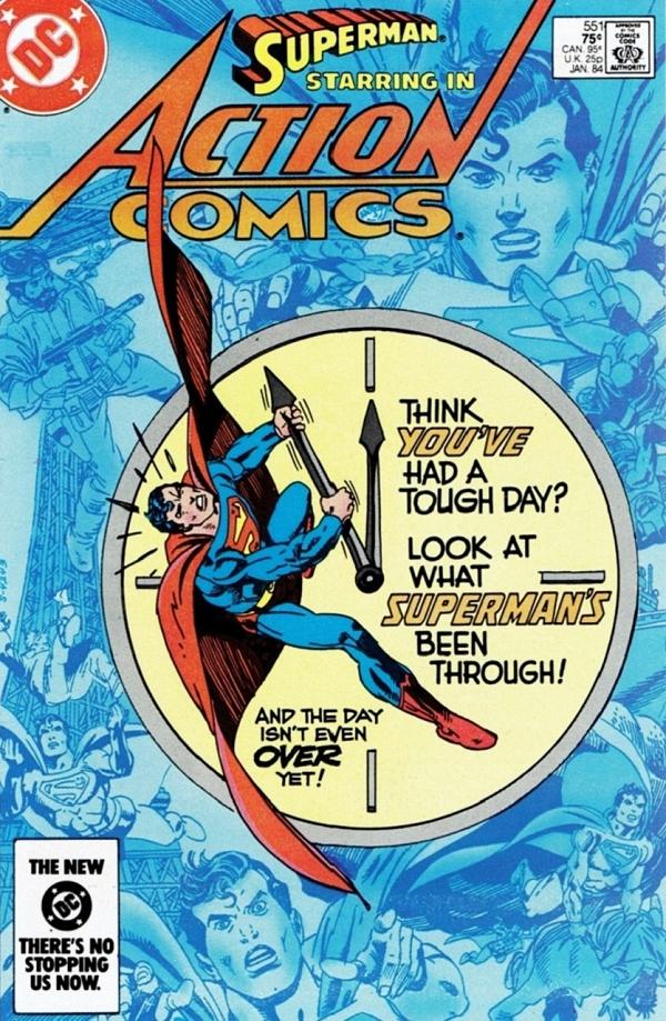 Action Comics #551 null cover