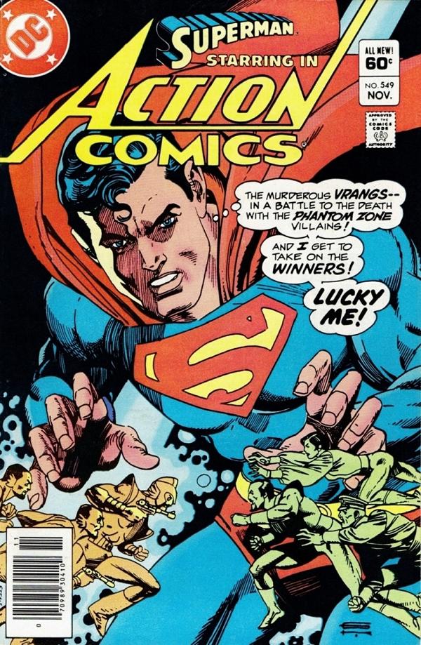 Action Comics #549 null cover
