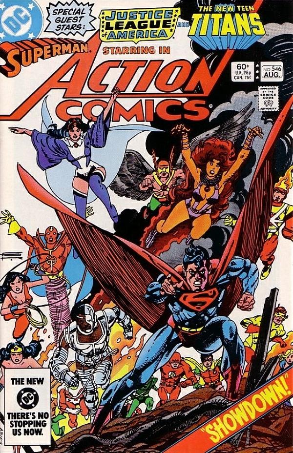 Action Comics #546 null cover