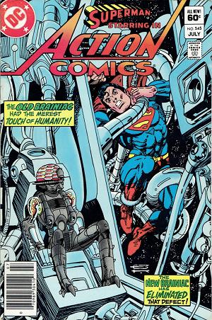 Action Comics #545 cover