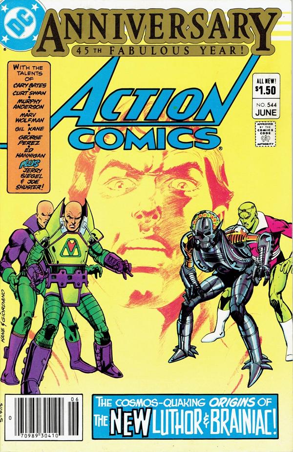 Action Comics #544 null cover