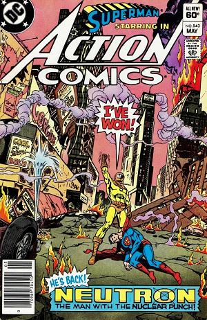 Action Comics #543 cover