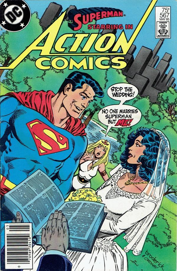 Action Comics #567 null cover
