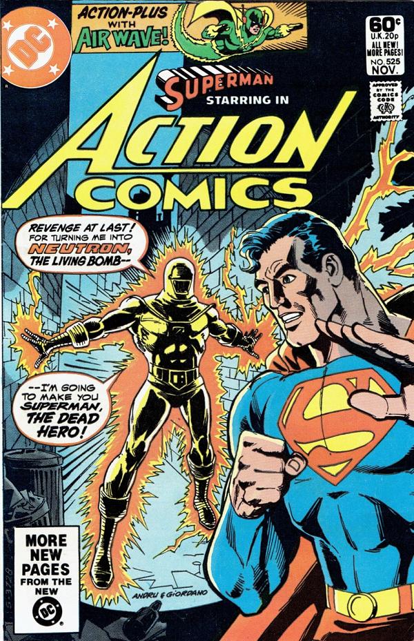 Action Comics #525 null cover