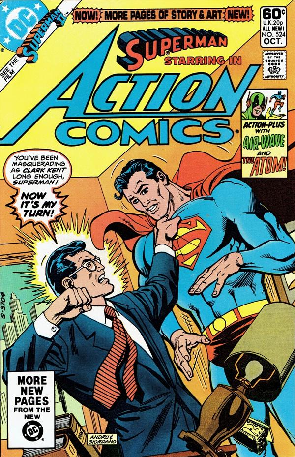 Action Comics #524 null cover