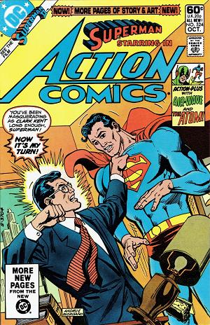 Action Comics #524 cover