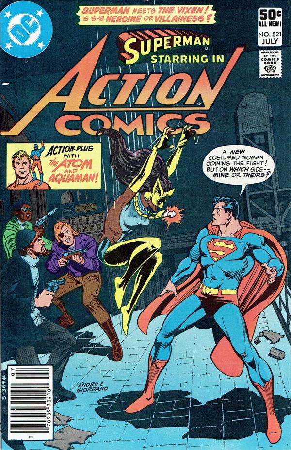 Action Comics #521 null cover