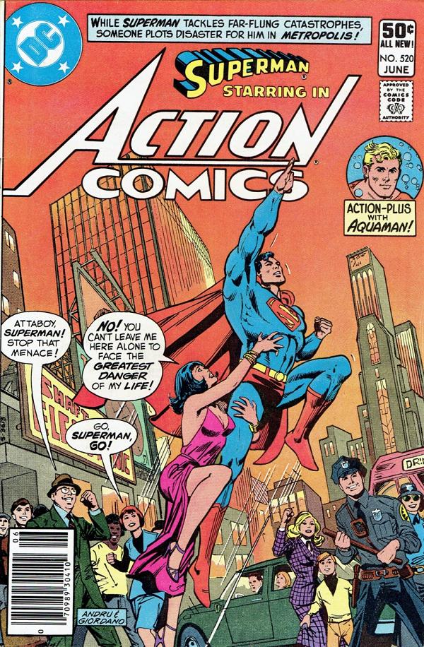Action Comics #520 null cover
