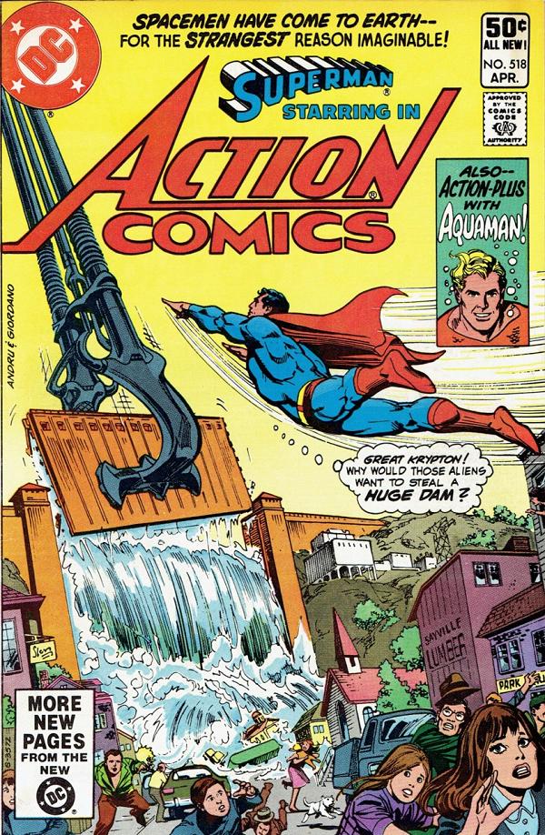 Action Comics #518 null cover