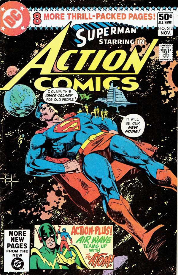 Action Comics #513 null cover