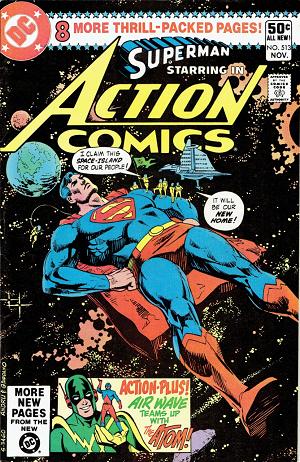 Action Comics #513 cover
