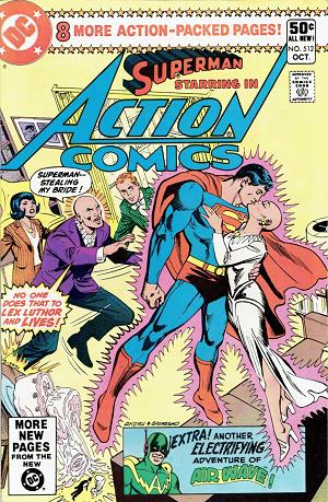 Action Comics #512 cover