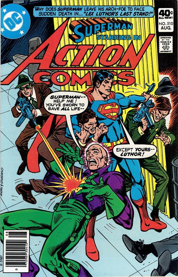 Action Comics #510 null cover