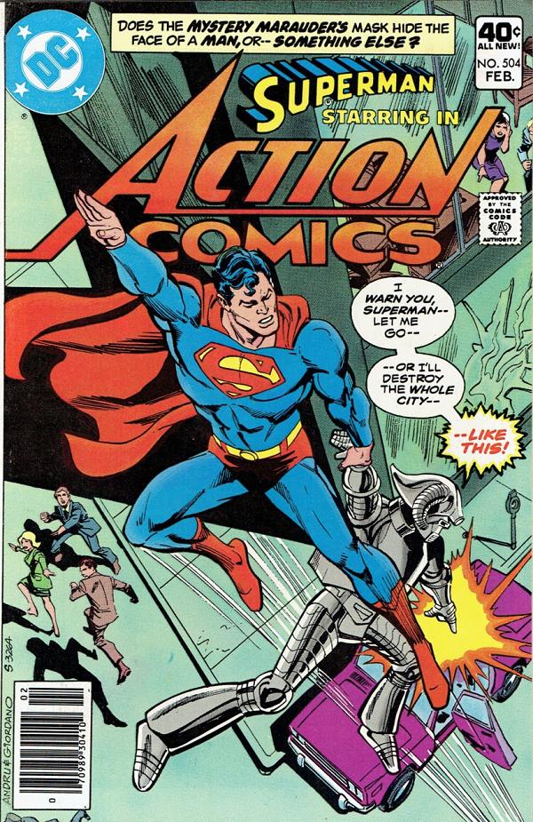 Action Comics #504 null cover