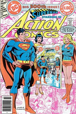 Action Comics #500 cover