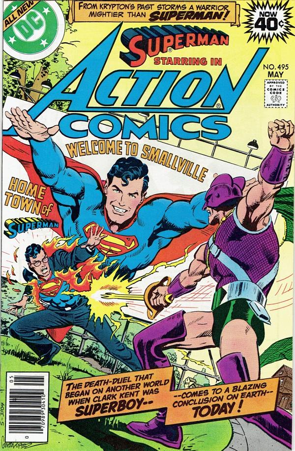 Action Comics #495 null cover