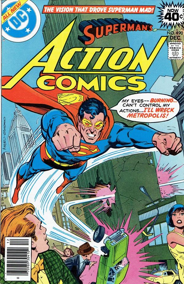 Action Comics #490 null cover