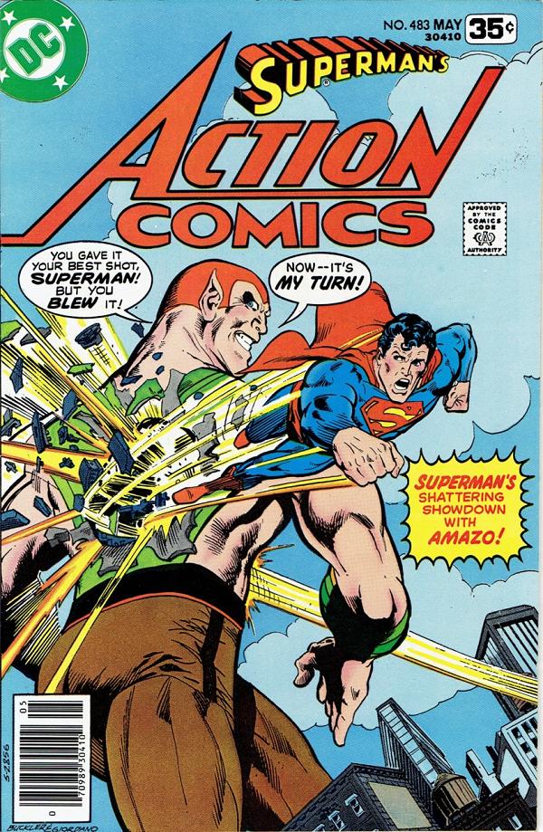 Action Comics #483 null cover
